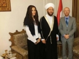 المفتي حسون يعقد قران 